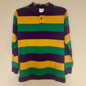 KAPLIN Child Mardi Gras Rugby Shirt